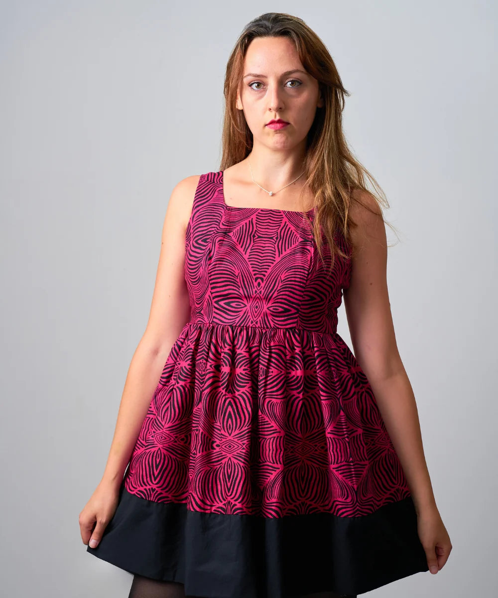 Ankara Print Ball Dress