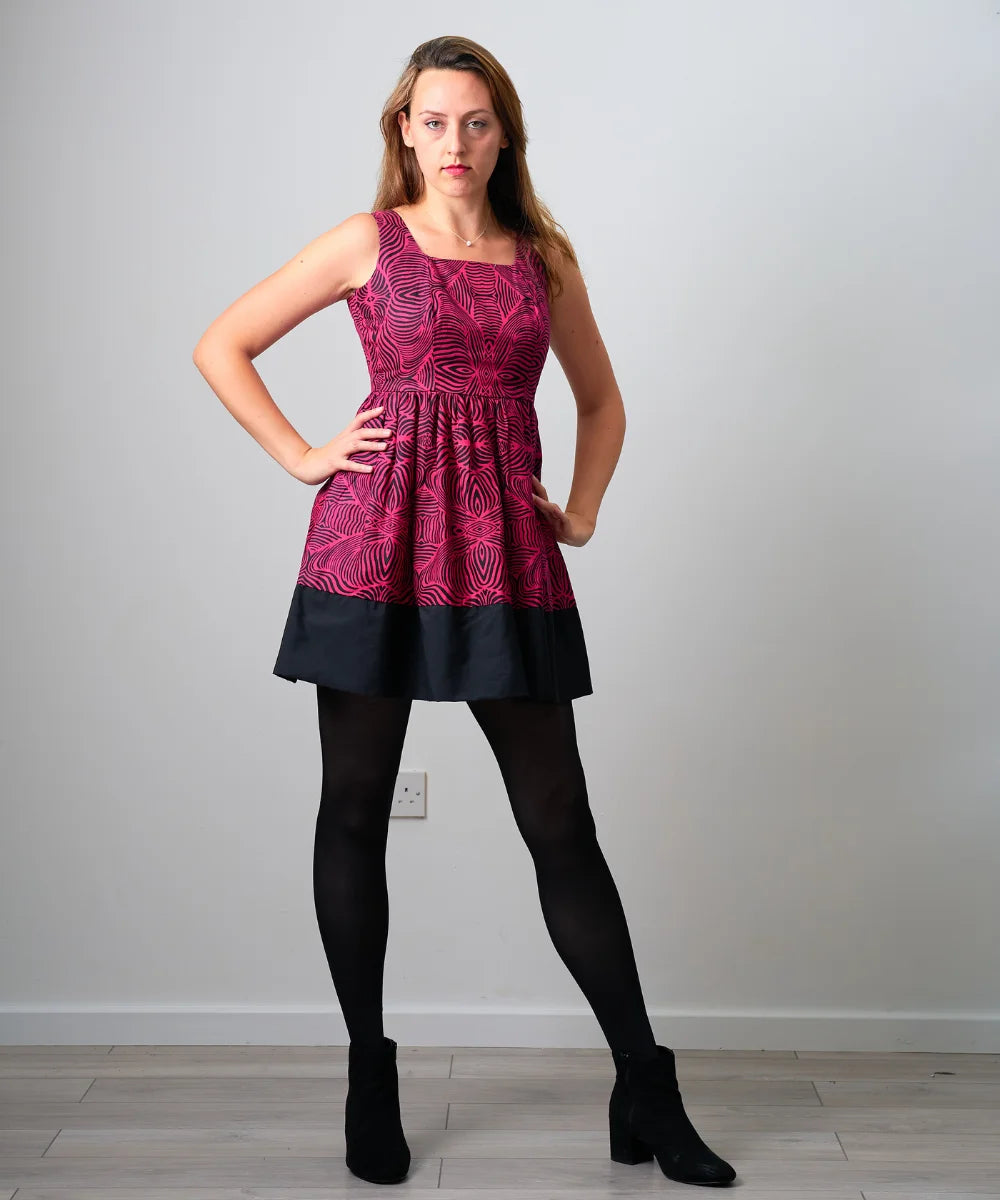 Ankara Print Ball Dress