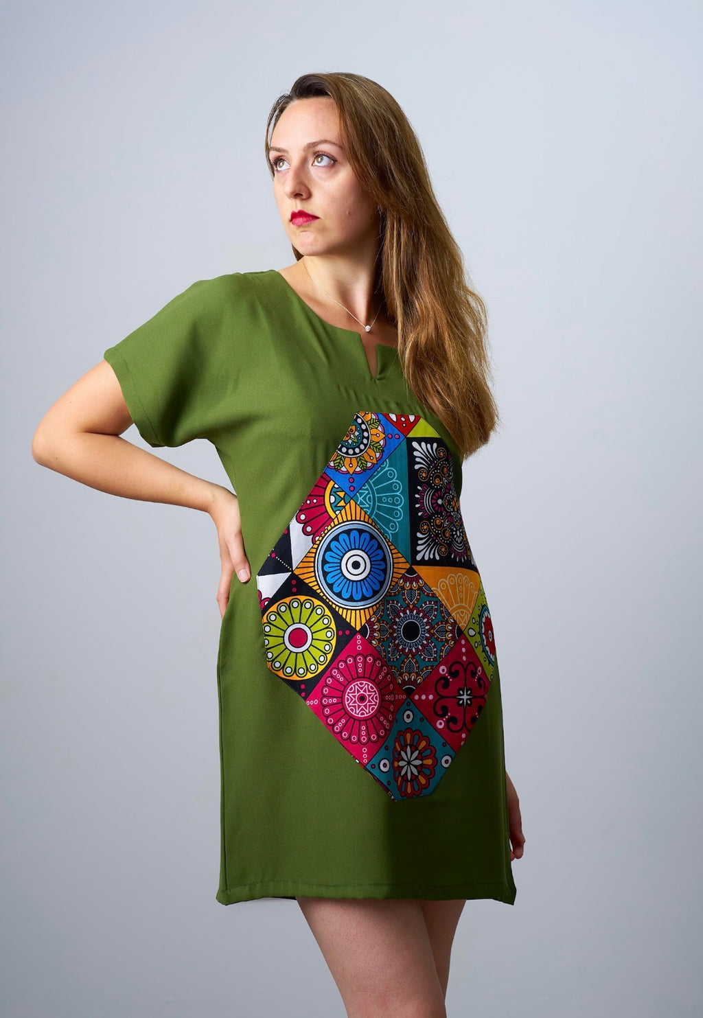Ankara short gown