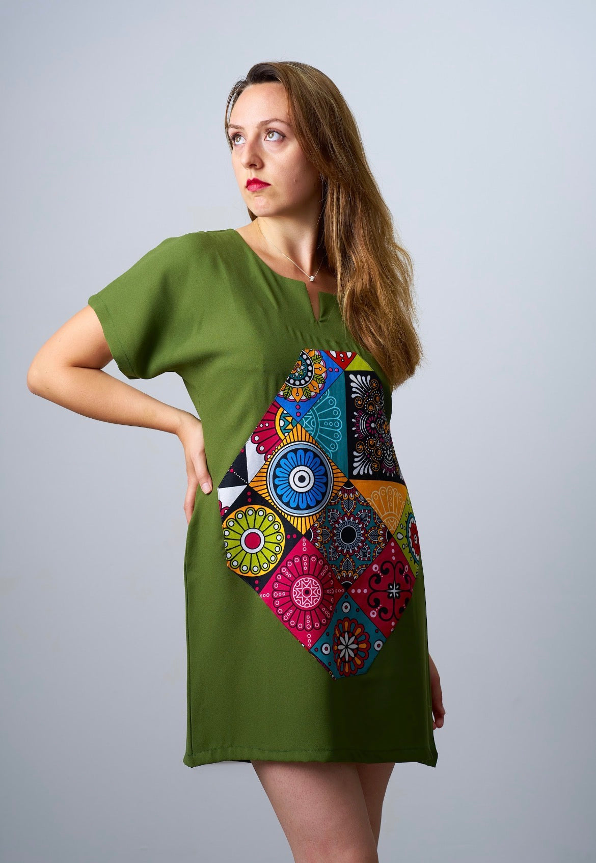 Ankara short gown