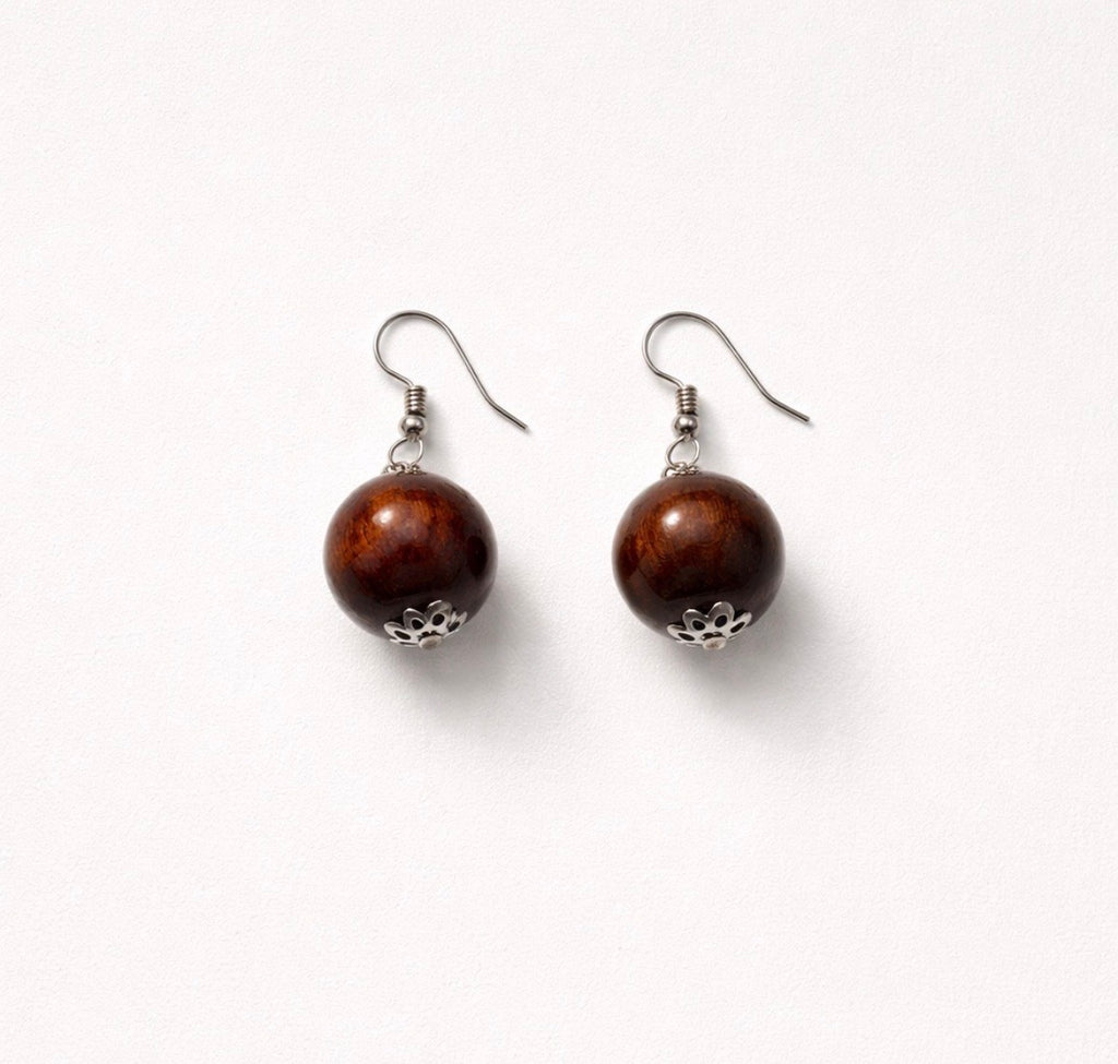 Dangle earrings (spherical)