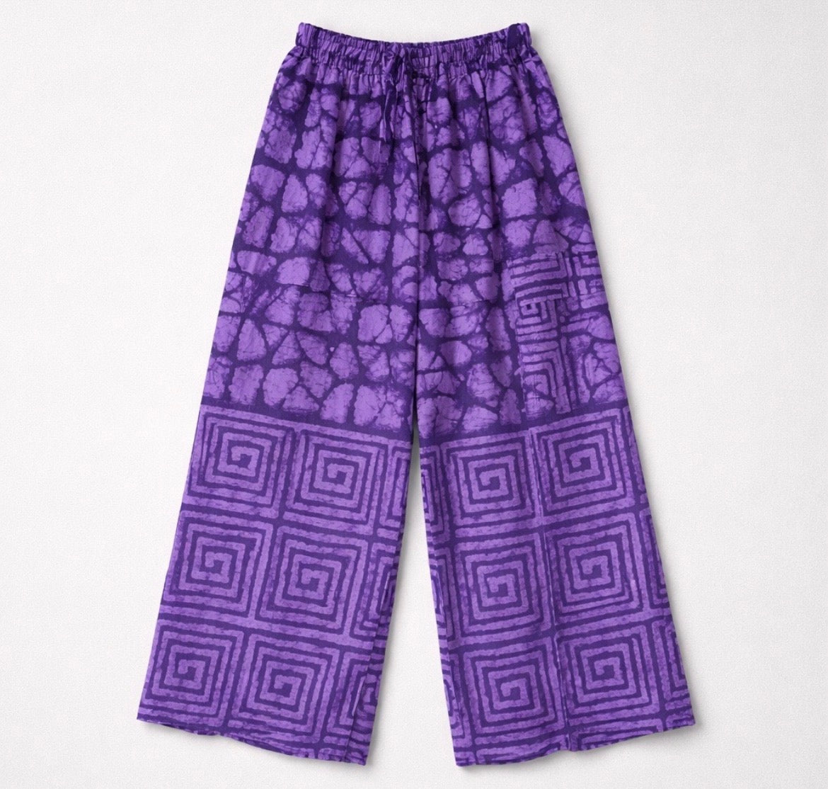 Ankara kimono pants