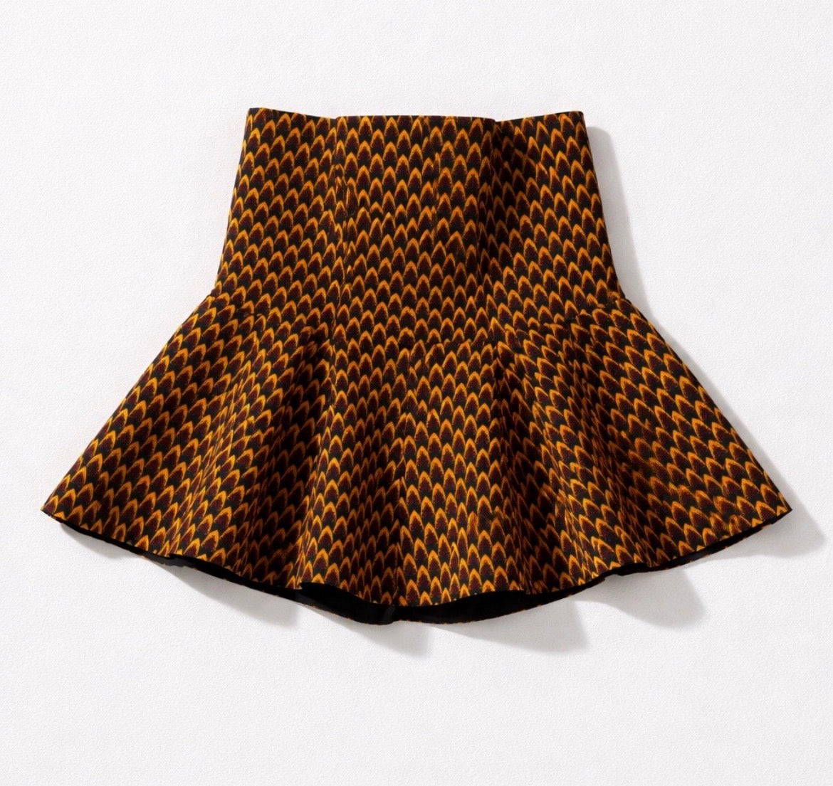African strapless top