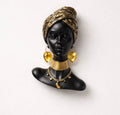 African Queen Bust Sculpture