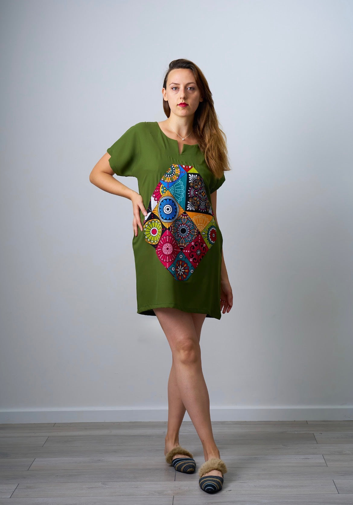 Ankara short gown