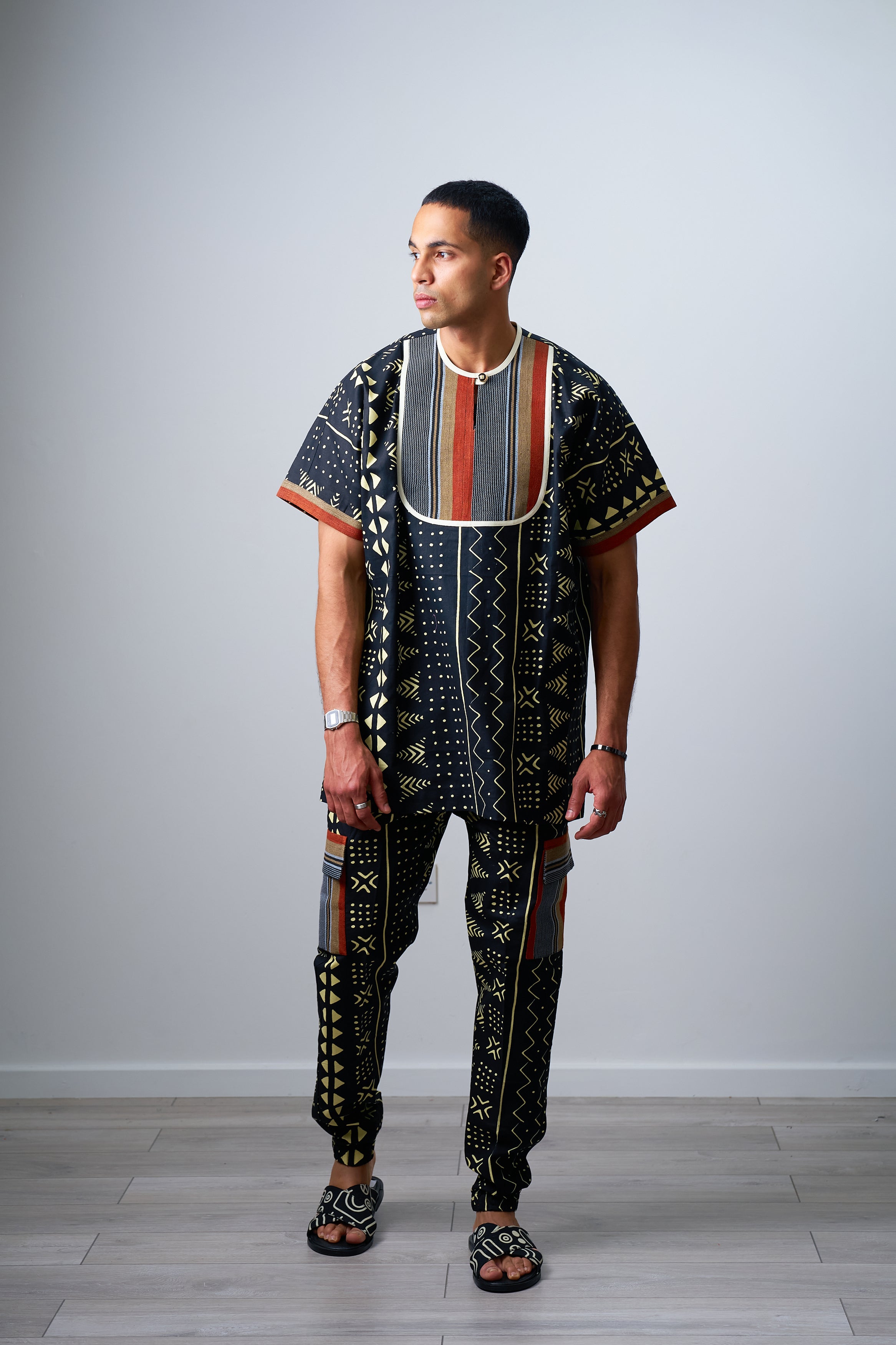 Ankara Male Short Sleeves senator