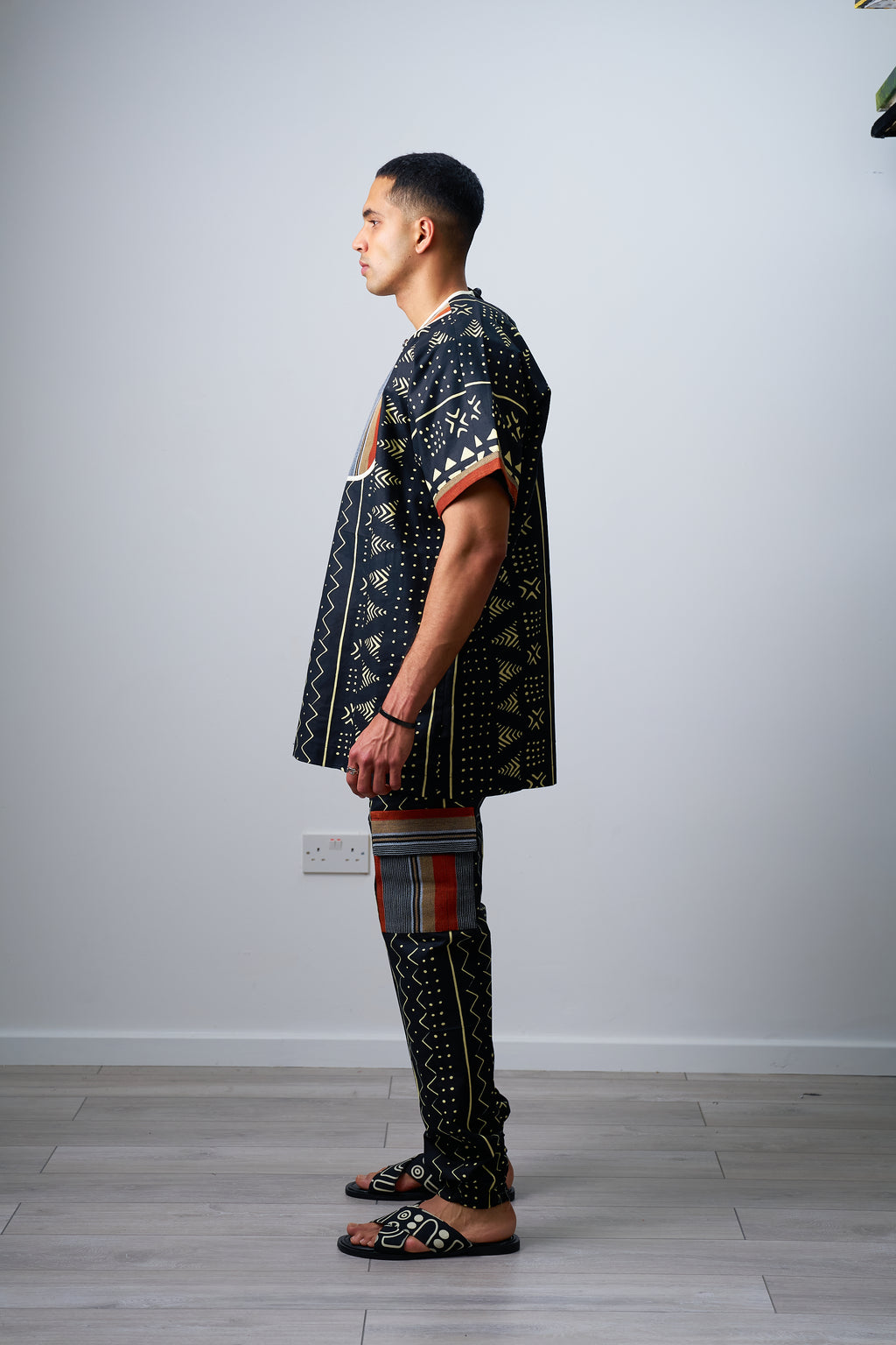 Ankara Male Short Sleeves senator