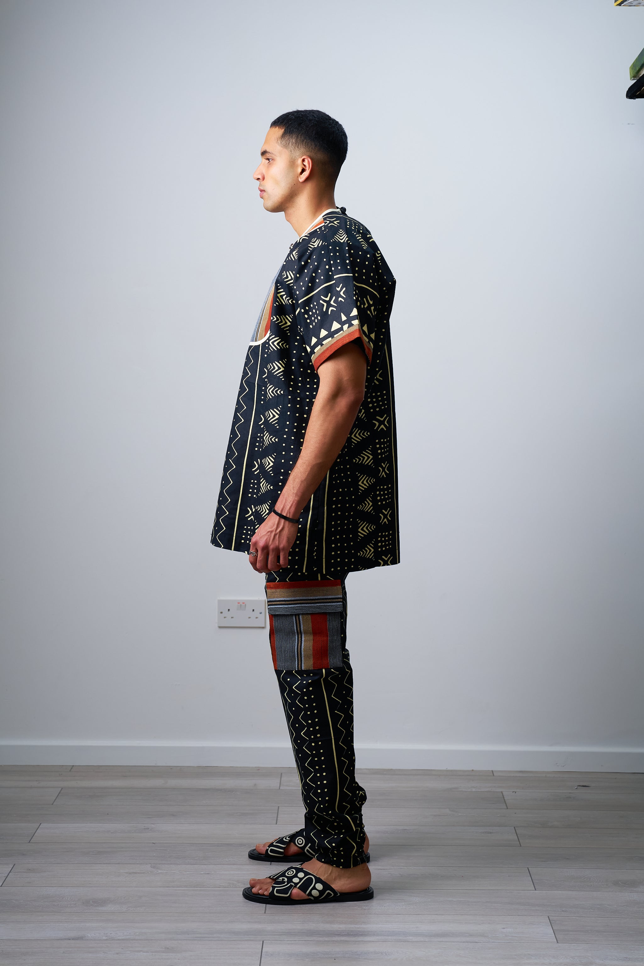 Ankara Male Short Sleeves senator