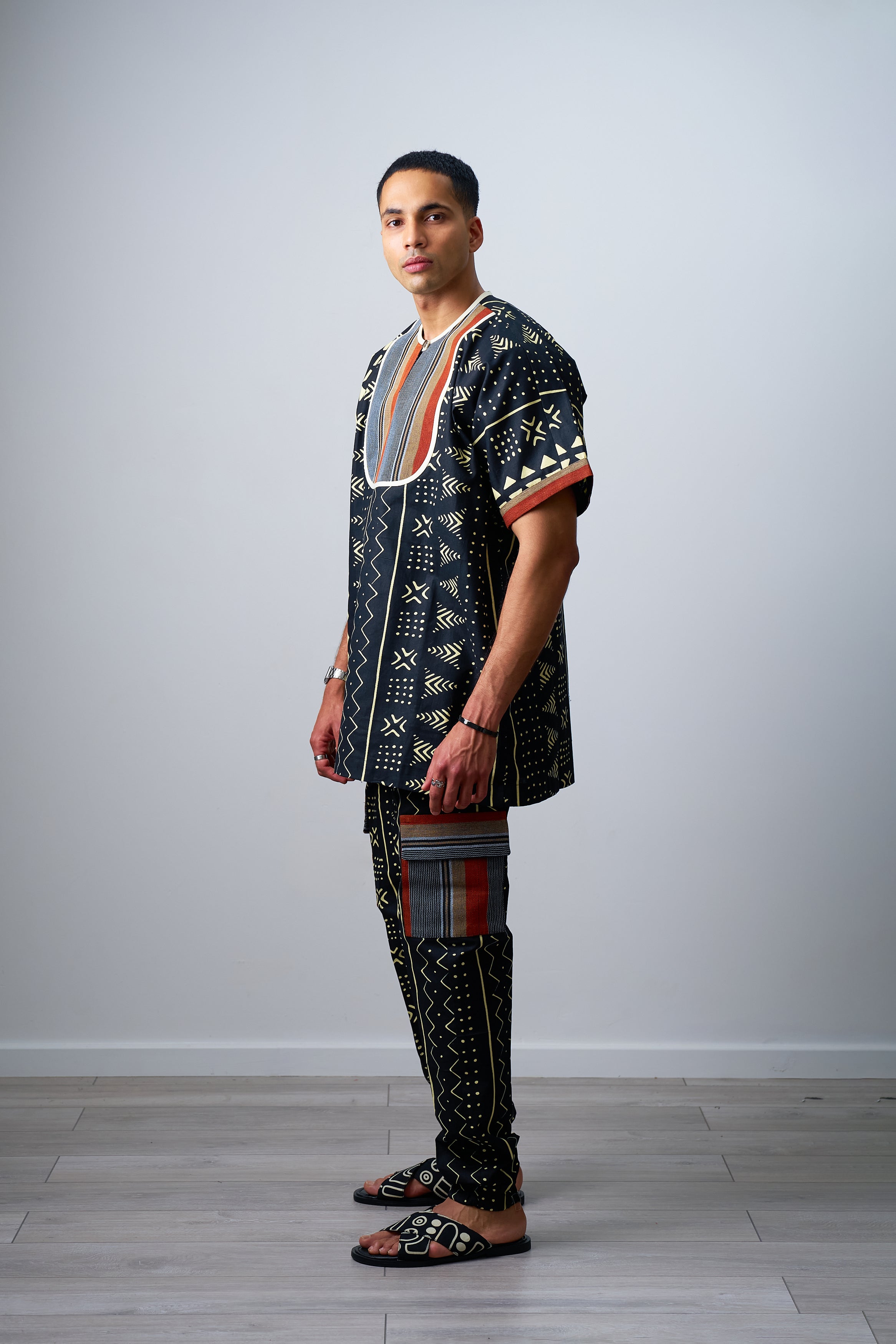 Ankara Male Short Sleeves senator