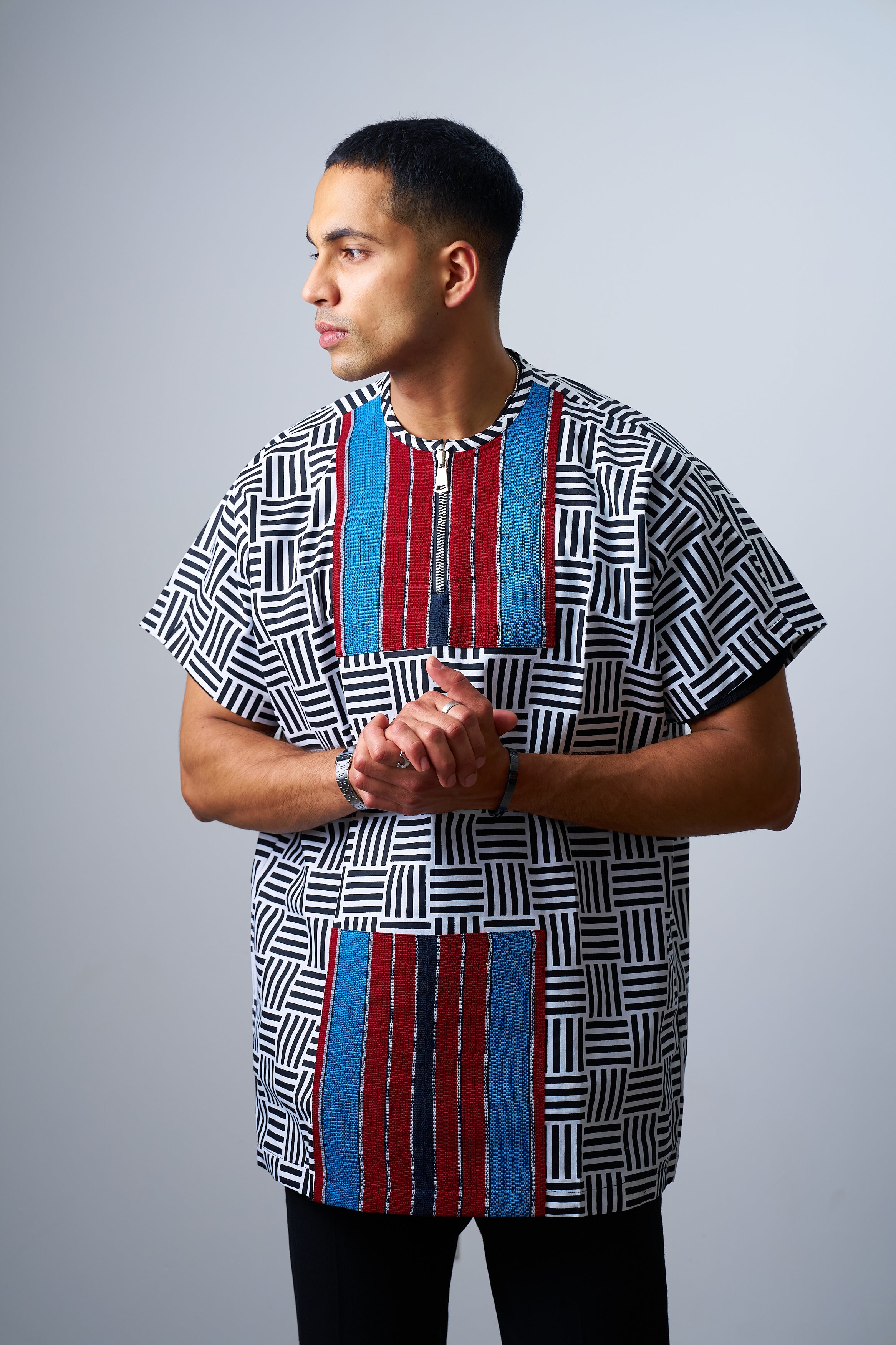 Ankara Male Short Sleeves shirt
