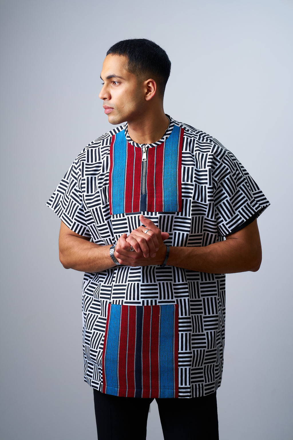 Ankara Male Short Sleeves shirt