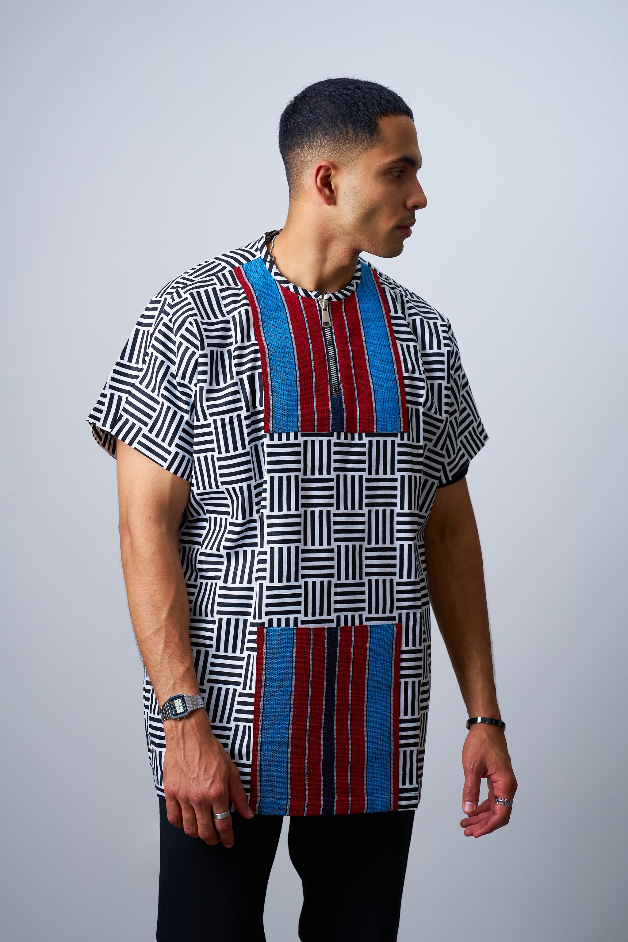 Ankara Male Short Sleeves shirt