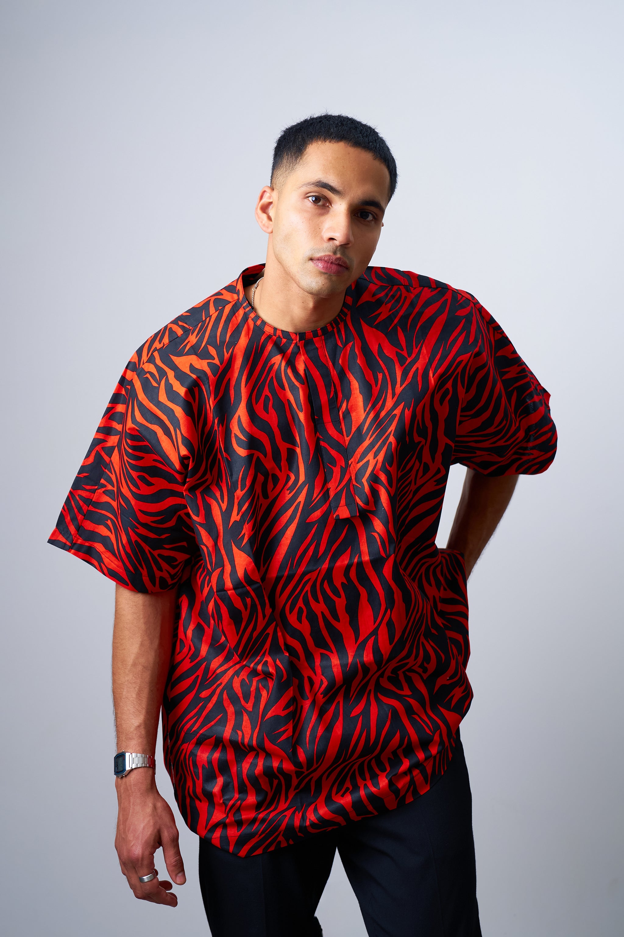 Ankara Male Short Sleeves shirt