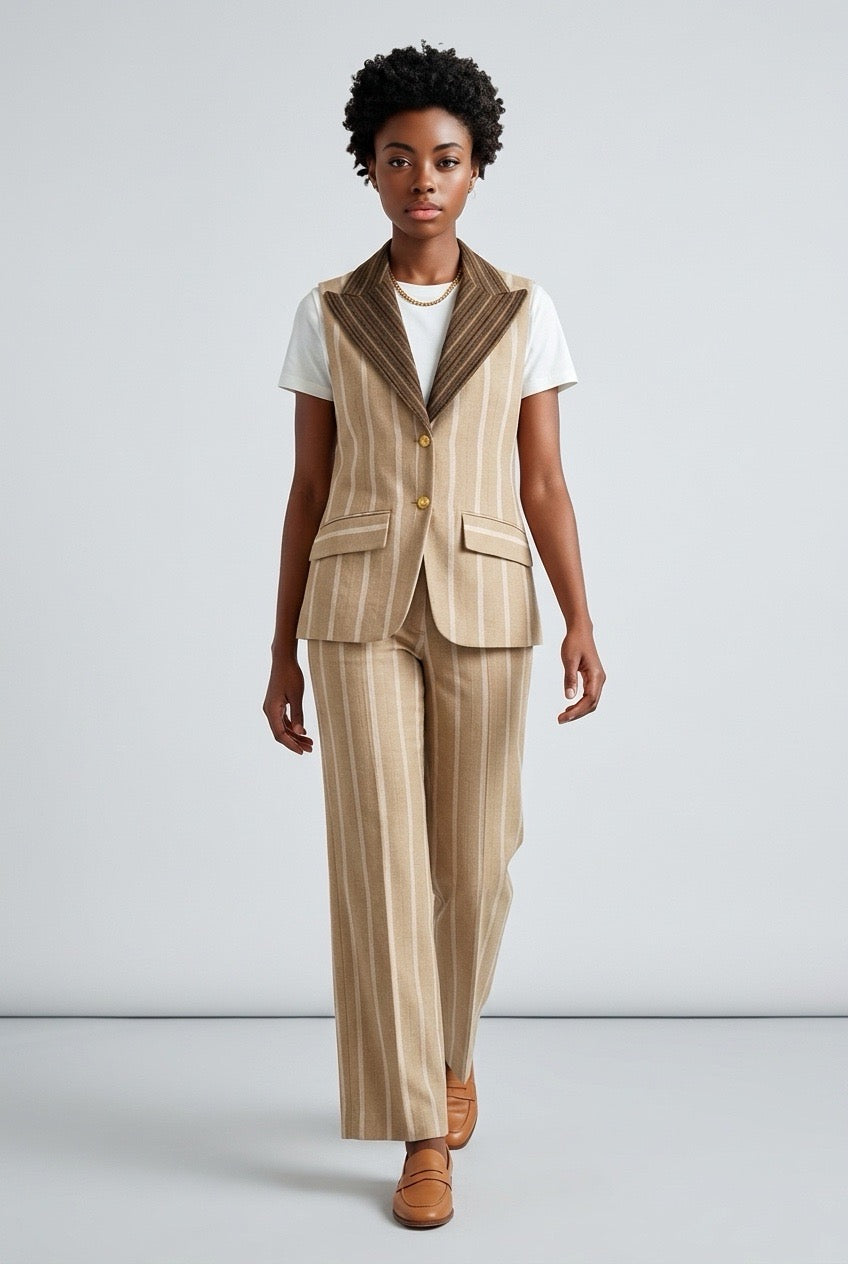 Aso-Oke Waist Coat