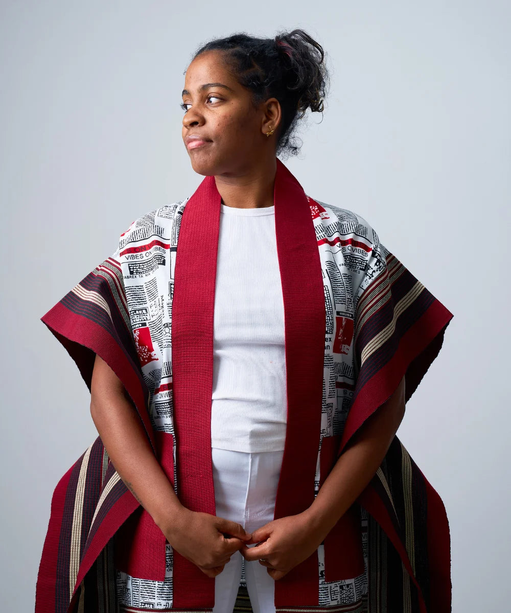 Stylish Aso-Oke Kimono