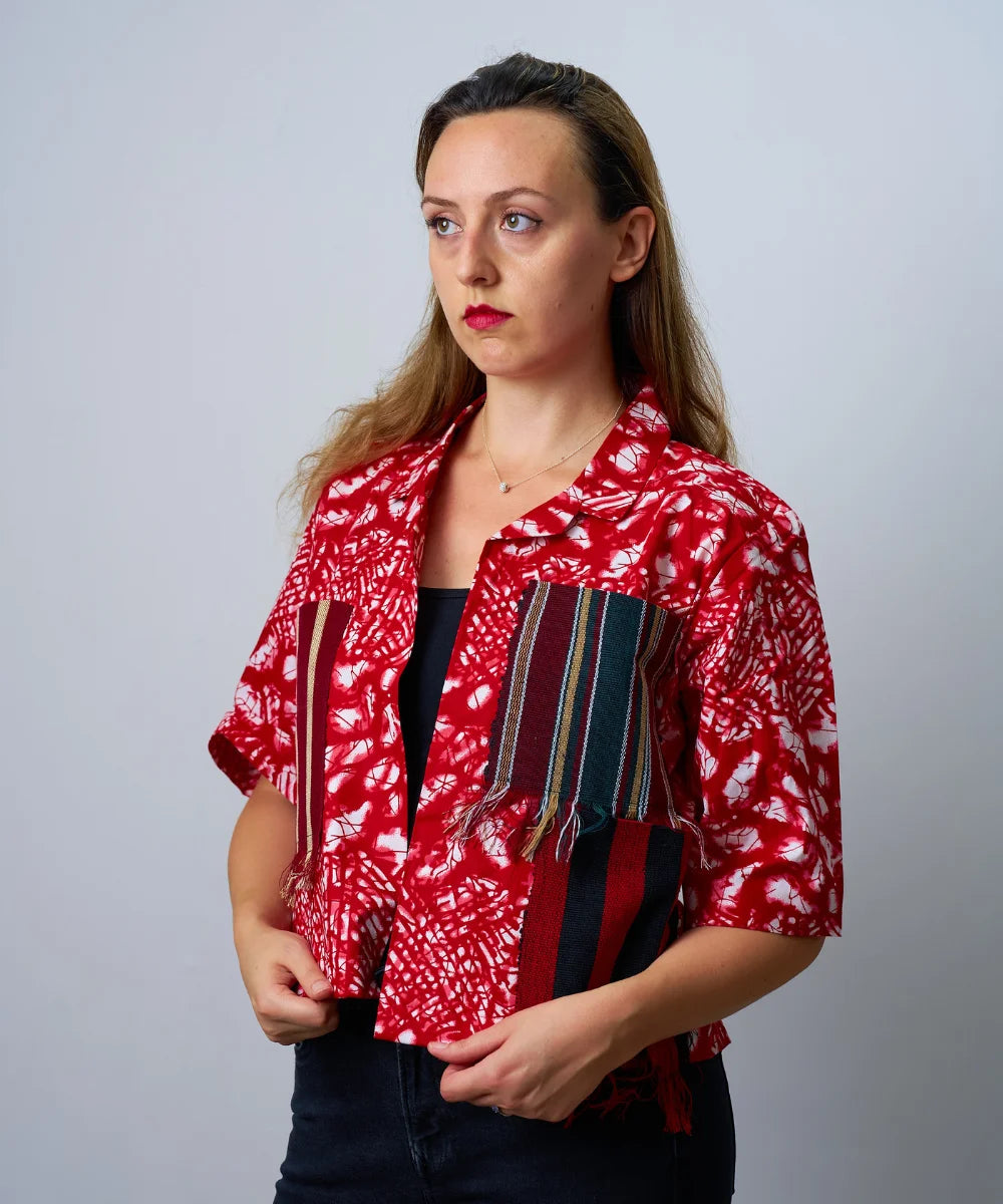 Aso-Oke Short Kimono