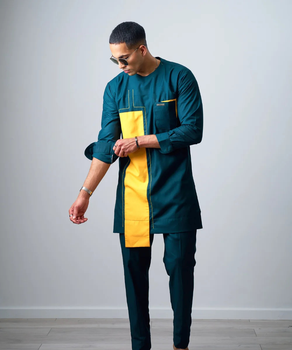 Senator Men’s Long Sleeves T-Shirt & Trouser Set