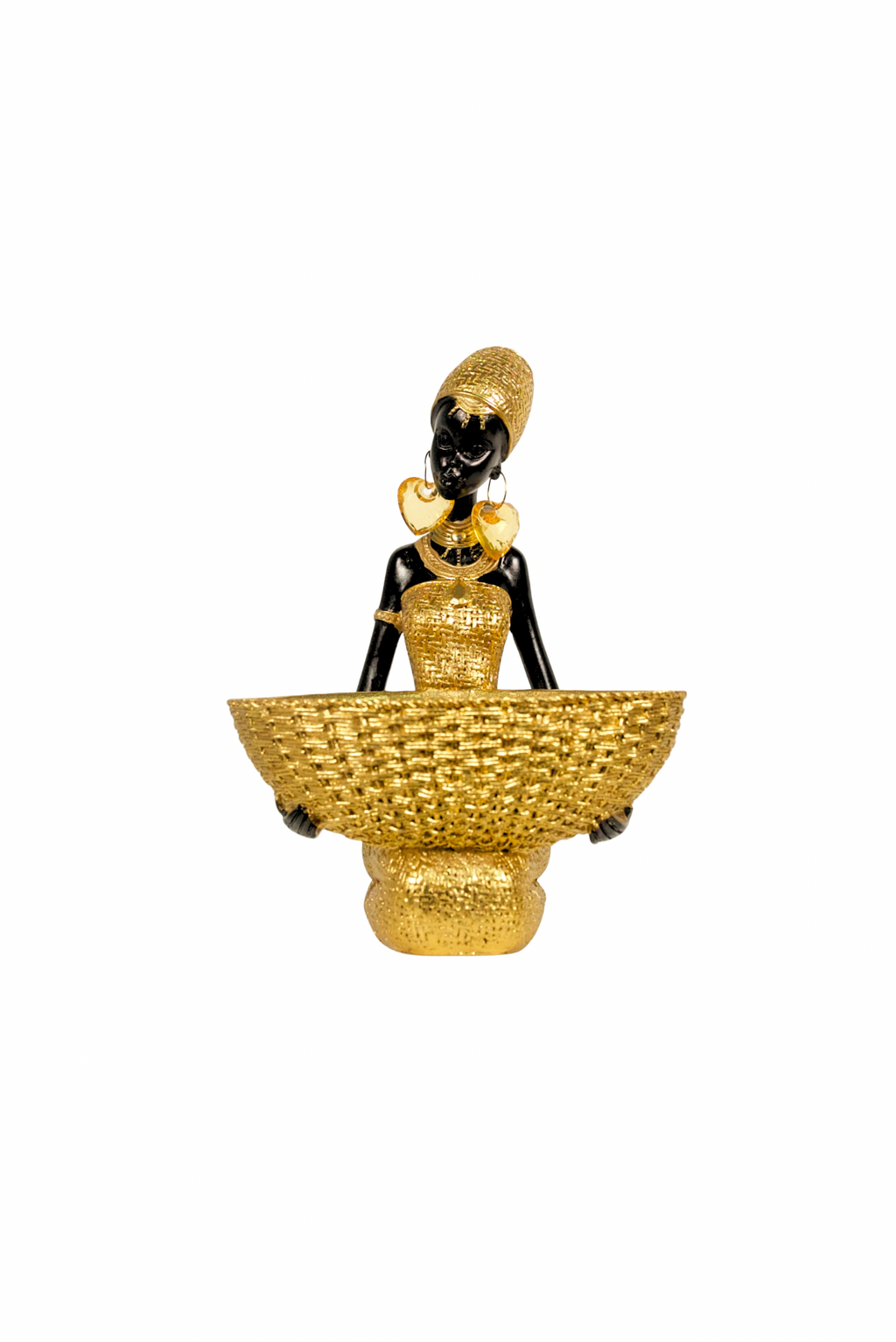 African Lady Figurine