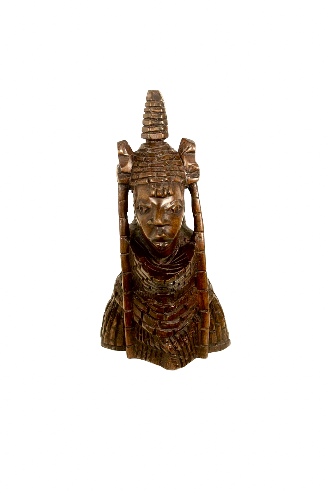 Wooden Male bust