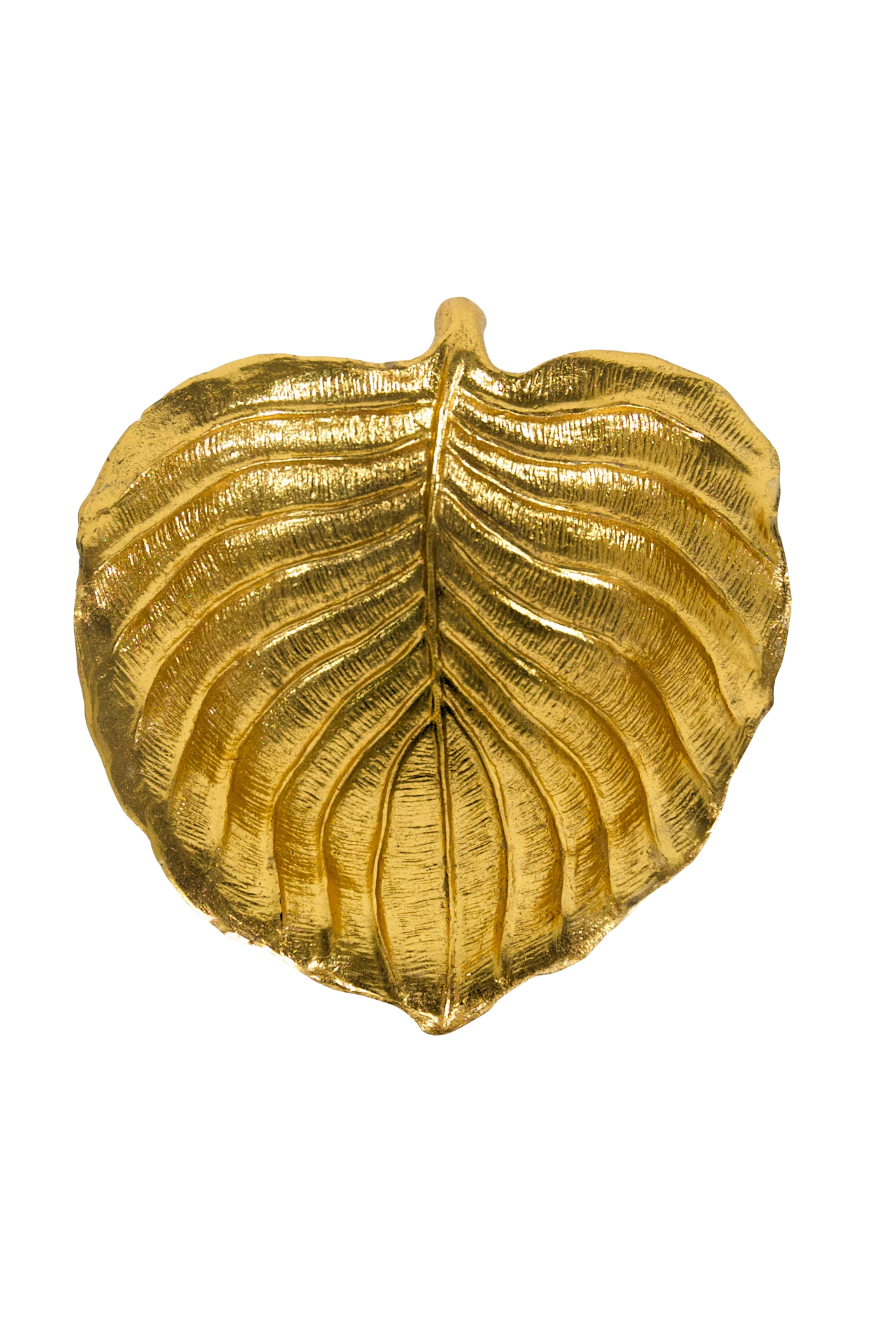 African Woman Statue with Gold Sunburst Headdress